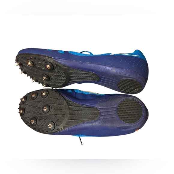 Nike Zoom Rival M 8 Track Spikes Cobalt Men’s 10.5 With Spikes - Picture 3 of 9